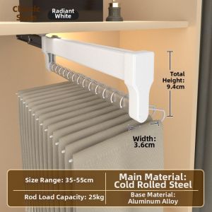 Telescopic & Pull-out Wardrobe Hanging Rod