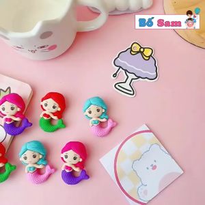 SET 5 Cục tẩy Nàng tiên cá ngộ nghĩnh đáng yêu văn phòng phẩm cho học sinh Shop Bố Sam
