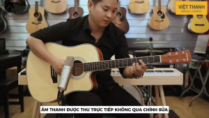 Đàn Guitar Acutis AD15C – Mặt Spruce Có Khuyết