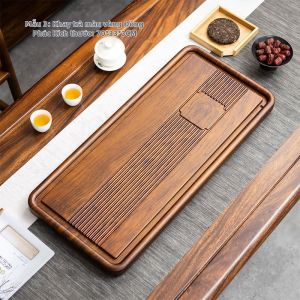 MOLORE | Khay Trà Gỗ Nguyên Khối Cho Sử Dụng Tại Nhà Và Văn Phòng