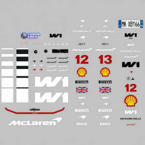 Bộ Gắp Lắp Ráp Cơ Khí Xe Đua McLaren W1 Tùy Chỉnh