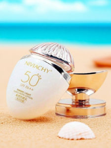 NIVIACHY Sun Protection Lotion SP50 Brightening Isolation BB Cream Waterproof Sweatproof Three-in-One Facial Skincare