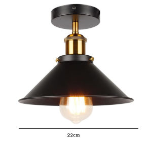 JOYINLED 1/2/3-Heads Chandelier Industrial Pendant Light Vintage Retro Metal Pendant Light E27 for Bedroom Living Room Home