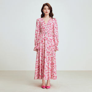 Koradior | Silk Elegant Tea Dress