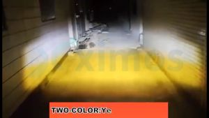 Motorcycle Driving Lights 2pcs With Switch(White+Yellow) 12-60v Led Light Mini Motorcycle Driving Lights