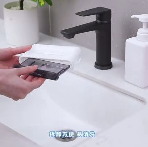 กล่องสบู่ HOOK ที่วางสบู่ติดผนัง สมบูรณ์ส์ 45 ตนมาตรฐาน ที่ใส่สบู่ ที่วางฟองน้ำ ตะขอแขวนอเนกประสงค์