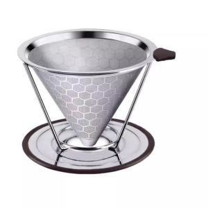 No Filter Paper 304 Stainless Steel Coffee Dripper