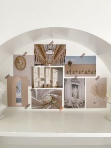 Artistic Korean Style Coffee Shop Background Wall Decals Fresh And Delicate Milk Tea Shop Decorative Poster Ins Decoration Cards