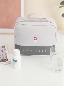 Bộ Dụng Cụ Sơ Cứu Di Động Dễ Thương Hộp Đựng Thuốc Khẩn Cấp Y Tế Cho Ngoài Trời Gia Đình Du Lịch