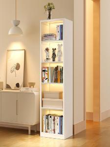 Corner Multilevel Steel Bookcase Shelf
