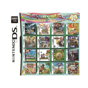 Bandai | All in 1 DS Game Cartridge 4300/520/500/486/482 in 1 Super Combo DS Game Card English Version for DS Lite DSi 2DS 3DS New 3DS