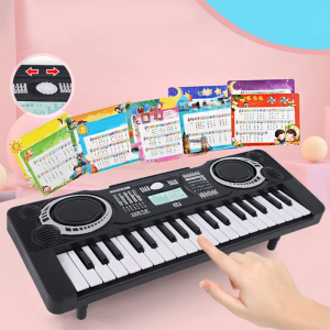 37-key Childrens Electronic Piano Keyboard Portable Educational Toy Musical Instrument Organ Childrens Christmas Birthday Gift