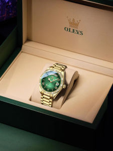 OLEVS | Elegant Luxurious Gold Mechanical Mens Watch