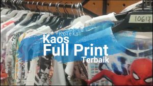 Kaos Distro Sablon Full Print SB367 Pria Oblong Baju Atasan Lengan Pendek Dewasa