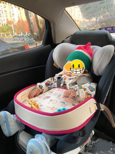 Genie TRAY เกาหลีรถเด็กปลอดภัย เล่นถาดรถเข็นมัลติฟังก์ชั่ถาดอาหารโต๊ะเก็บของ