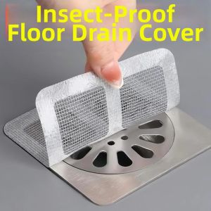 Hair Drain Filter Blockage Prevention Bug-Proof Floor Drain Sticker