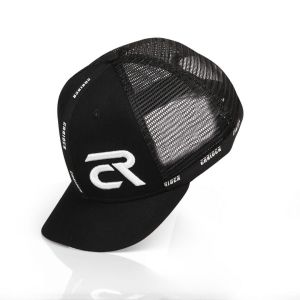 Topi Visor Pendek Original Dewasa Putih Abu Bordir dsc 049