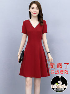 Elegant Silk Dress Womens Summer 2022 New Style Small Size High Fashion Sensation Delicate Astonishing Mulberry Silk Skirt