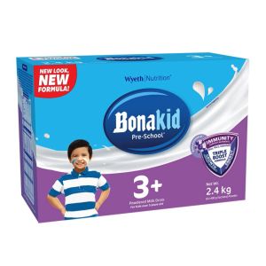 BONAKID PRE-SCHOOL 3+ 2.4kg for Children Over 3 Years Old Powdered Milk Drink