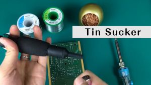 Suction Tin Desoldering Pump Vacuum Soldering Sucker Tin Soldering Sucker Pen For Removal Vacuum Iron
