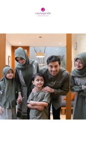 Sarimbit Rauna Terbaru / Ilalang SR-13 Dark Green / Fashion Muslim