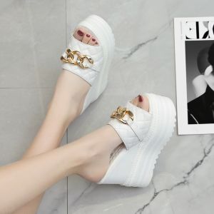 DIANCHA | Heel Height Increasing Platform Sandals