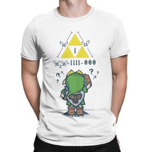 Bandai | Zelda A Link To The Math Funny Geek Wear Men T Shirt Women Tee Boys Top Children Parent Child Cotton short sleeves kids Tshirt