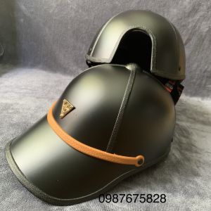 Mũ bảo hiểm nam nữ cao cấp với nắp bảo vệ tích hợp