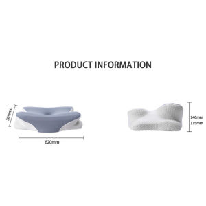 New Slow Rebound Memory Foam Pillow Hotel Home Deep Sleep Pillow Care Cervical Spine Pillow To Help Sleep Cervical Spine Pillow