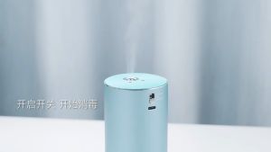 无线加湿器 Wireless Humidifier 小型车用桌面消毒器 家用净化器 宿舍迷你usb便携可充电空气净化 Humidifier Tanpa Wayar Sterilizer