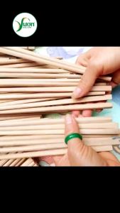 Đũa gỗ Kim Giao Cúc Phương dài 27cm (Hộp 12 đôi - 1 đầu Vuông) CHÍNH HÃNG Vườn Đặc Sản Ninh Bình