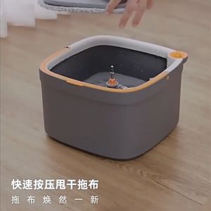 (พร้อมส่ง) ไม้ถูพื้นแยกน้ำ ไม้ถูพื้น ไม้ม็อบถูพื้น ชุดถังปั่นไม้ม็อบ ชุดไม้ถูแบบเหลี่นม ไม้ถูพื้นม็อบถังเดียวสองระบบ ถังเหลี่ยมพร้อมผ้า