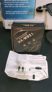 NO LIMIT TaffSTUDIO Mic Mik Microphone Bando Wireless Imam Masjid Jarak Jauh Headset 2.4GHz 2 PCS