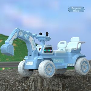 LIWAN | Electric Rideable Dual Drive Excavator Toy Vehicle