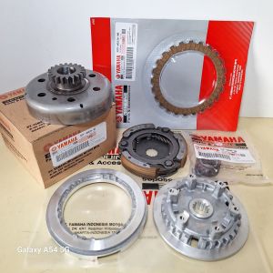 paketan kopling komplit jupiter z1 mangkok ganda 20T kampas ganda assy rumah kopling enam jupiter z1