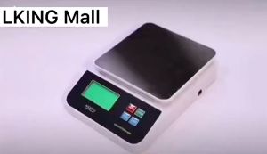 6kg/0.5g Waterproof Food Digital Weighing Scale Rechargeable Scale Digital LED Display Kitchen Scale