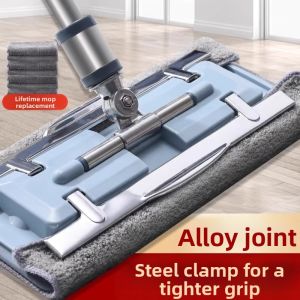 KUWUBIANJING | Streak-Free Wooden Floor Cleaning Flat Mop