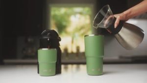 Asobu 650ml Pick Me Up Coffee Tumbler with Ceramic Coating and Leakproof Lid