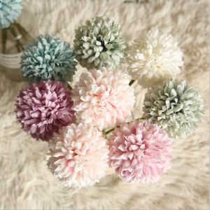 Hoa giả bồ công anh bảng quần vợt hoa cúc bó hoa hoa giả sắp xếp trang trí nhà trang trí