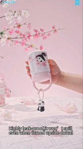 DILLER Mini Thermal Tumbler 200ml | SUS316 Stainless Steel Hot & Cold Insulated Bottle | Cute Portable Cup