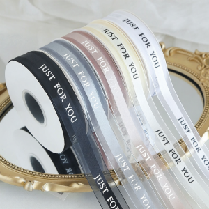 JIUXIA | Floral Bouquet Ribbon Satin