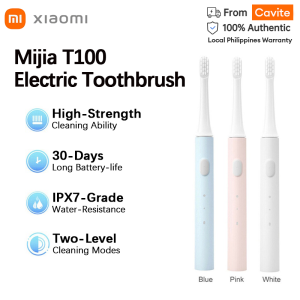 Xiaomi Mijia T100 Sonic Electric Toothbrush Cordless Smart Tooth Brush USB Rechargeable IPX7 Waterproof