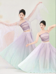 LEAF DANCE | Đầm Trung Quốc Truyền Thống Tay Lỡ Xòe Rộng