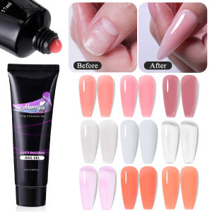 Myyeah 10Colors 15ML Nail Art Poly Gel Nail Extension Quick Building Acrylic Nail Art Gel DIY Coating Painting Manicure Tool