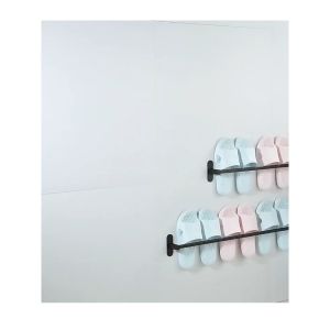 C50 Giá treo dép giá treo khăn nhà tắm dán tường tiện lợi nhôm phun sơn tĩnh điện Waternymph CINDY