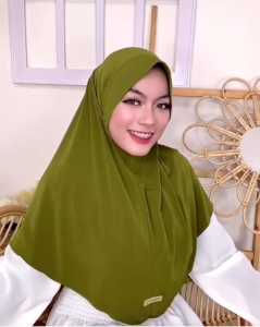 Husna Sugihjaya Hijab Bergo Simple Pet Ropel