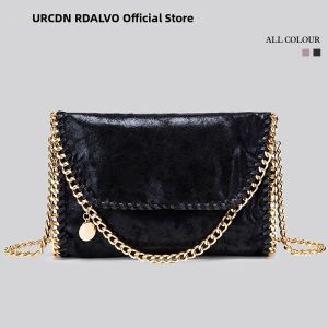 URCDN RDALVO | Premium Leather Textured Casual Large Capacity Versatile Commuter Women Shoulder Crossbody Bag