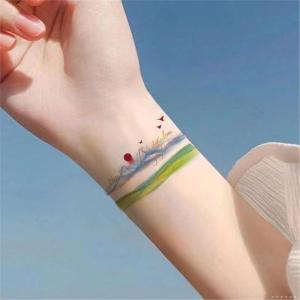 DISCO BEAR | Durable Ins Style Cute Colorful Tattoo Stickers for Wrist and Arm