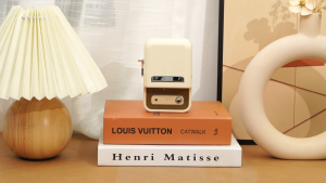 NIIMBOT B21 Thermal Label Printer Portable Bluetooth Inkless Label Maker Clothing Medical Office Clothing Sticker Portable Label Machine for Android/IOS Phone Included Label Paper