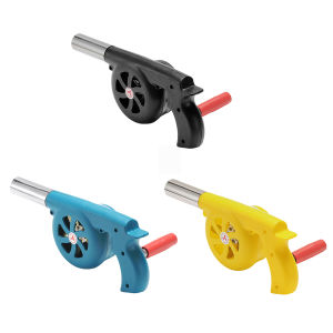 【New Arrival】BBQ Fan Air Blower Portable Hand Crank BBQ Fan Fast Fire Starter Lightweight Grill Picnic Camping Stove Accessories
